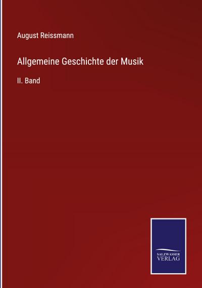 Allgemeine Geschichte der Musik