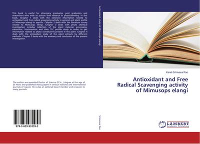 Antioxidant and Free Radical Scavenging activity of Mimusops elangi