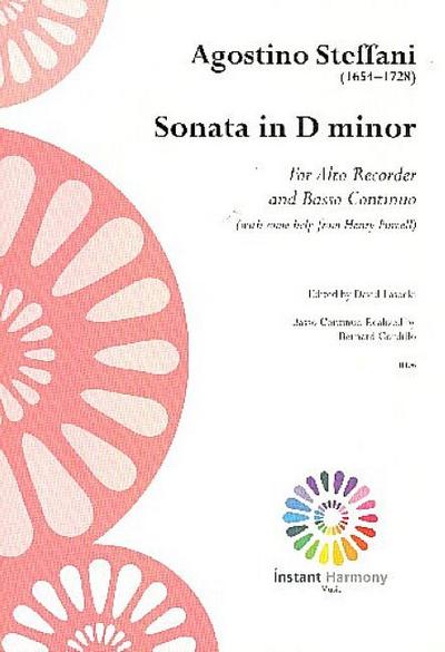 Sonata in d Minorfor alto recorder and Bc