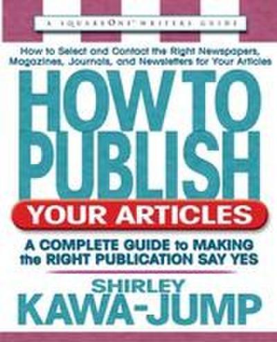 How to Publish Your Articles