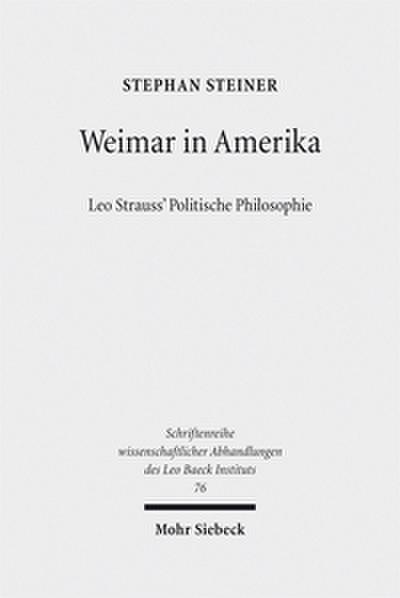 Weimar in Amerika
