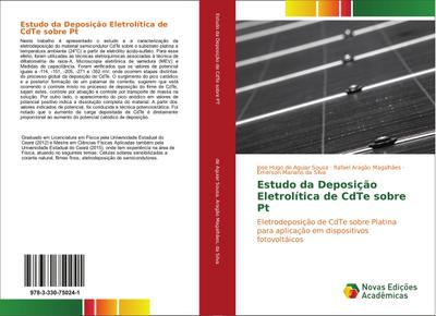 Estudo da Deposição Eletrolítica de CdTe sobre Pt