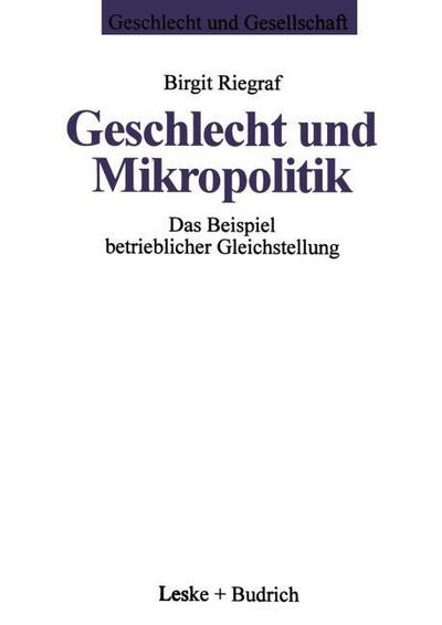Geschlecht und Mikrpolitik