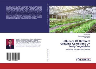 Influence Of Different Growing Conditions On Leafy Vegetables