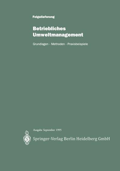 Betriebliches Umweltmanagement