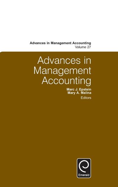 Advances in Management Accounting