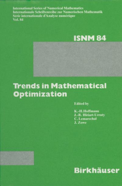 Trends in Mathematical Optimization