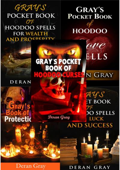 Gray’s Complete Pocket Book Series (Books 1-5: Curses, Love, Money, Luck, and Protection)