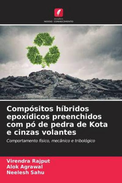 Compósitos híbridos epoxídicos preenchidos com pó de pedra de Kota e cinzas volantes