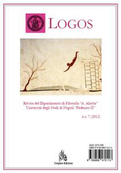 Logos. Rivista annuale del Dipartimento di Filosofia "A. Aliotta" (7-2012)