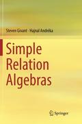 Simple Relation Algebras