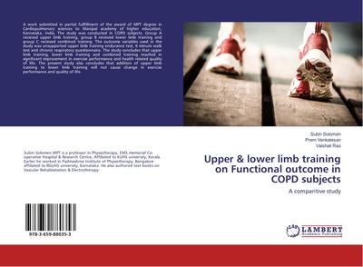 Upper & lower limb training on Functional outcome in COPD subjects