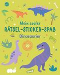 Mein cooler Rätsel-Sticker-Spaß. Dinosaurier