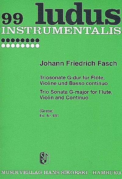 Triosonate G-Dur für Flöte,Violine und Bc