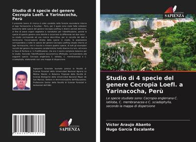 Studio di 4 specie del genere Cecropia Loefl. a Yarinacocha, Perù