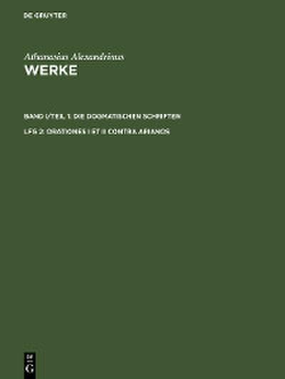 Orationes I et II contra Arianos