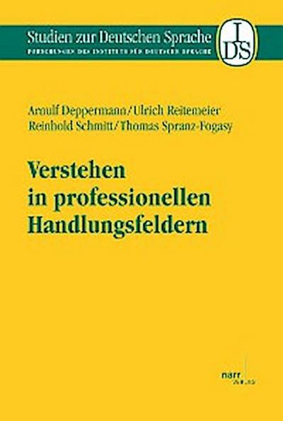 Verstehen in professionellen Handlungsfeldern