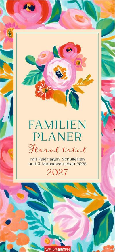 Floral total Familienplaner 2027