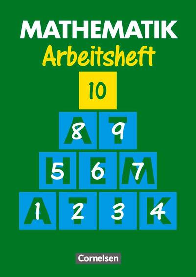 Mathematik 10. Arbeitsheft. Neue Ausgabe für Sonderschulen