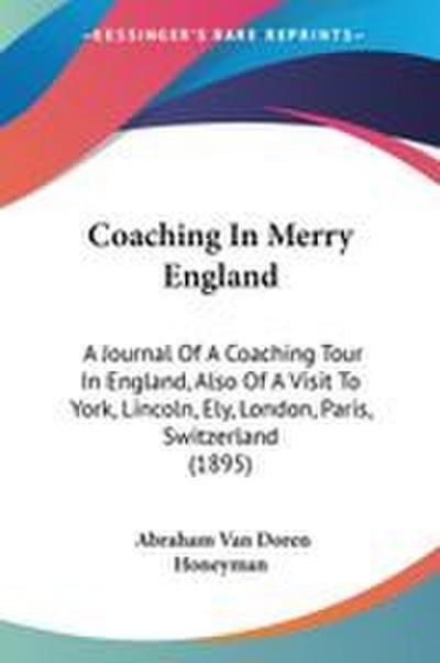 Coaching In Merry England