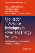 Application of Advance Techniques in Power and Energy Systems