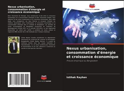 Nexus urbanisation, consommation d’énergie et croissance économique