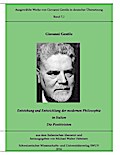 Entstehung und Entwicklung der modernen Philosophie in Italien
