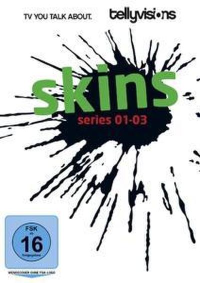 Skins - Hautnah. Staffel.1-3, 9 DVD