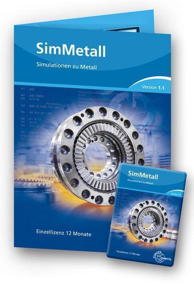 SimMetall - 1.2 -Einzellizenz - Freischaltcode auf Keycard