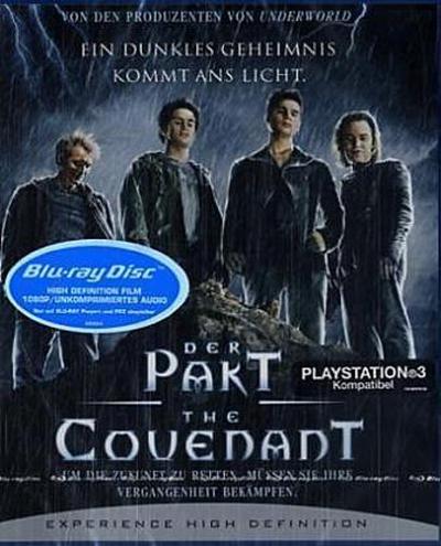 Der Pakt - The Covenant, Blu-ray, deutsche,  englische u. italienische Version