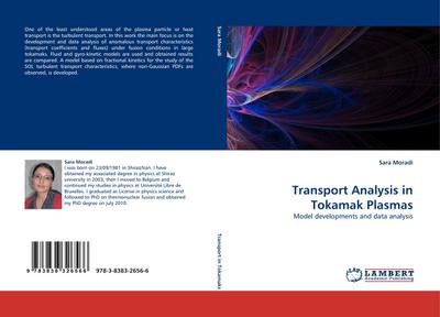 Transport Analysis in Tokamak Plasmas - Sara Moradi