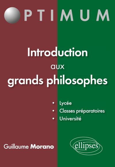 Introduction aux grands philosophes
