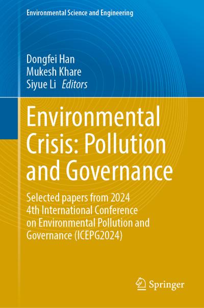 Environmental Crisis: Pollution and Governance