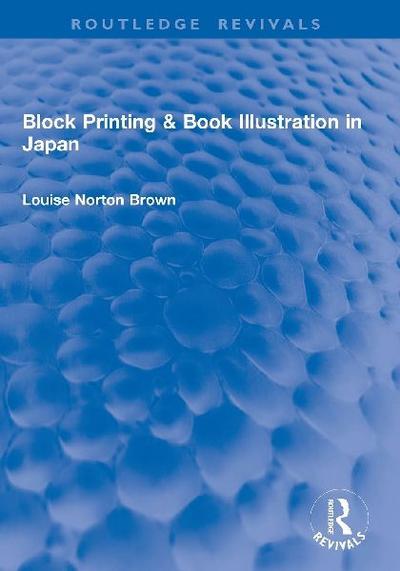 Block Printing & Book Illustration in Japan