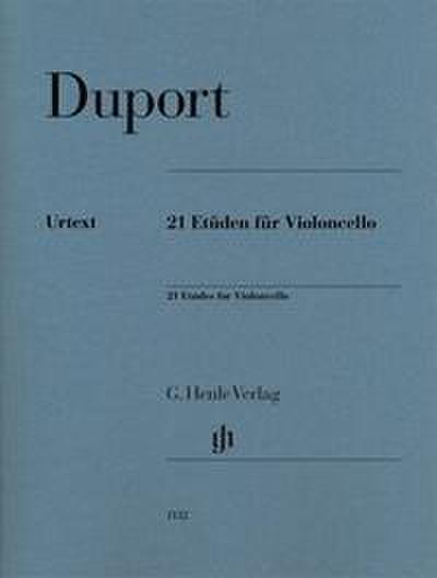 Jean-Louis Duport - 21 Etüden für Violoncello