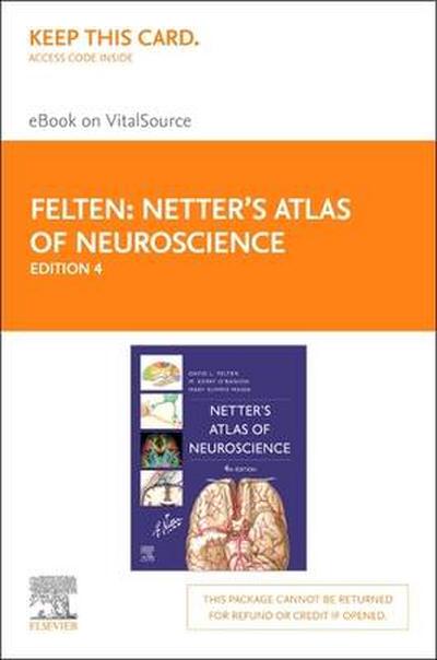 Netter’s Atlas of Neuroscience Elsevier eBook on Vitalsource (Retail Access Card)