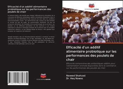 Efficacité d’un additif alimentaire probiotique sur les performances des poulets de chair