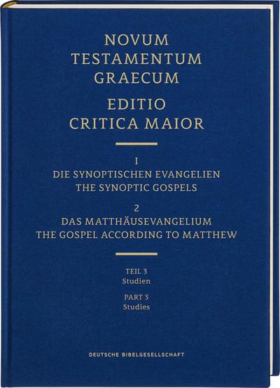 ECM I.1/3 Matthäusevangelium. Studien