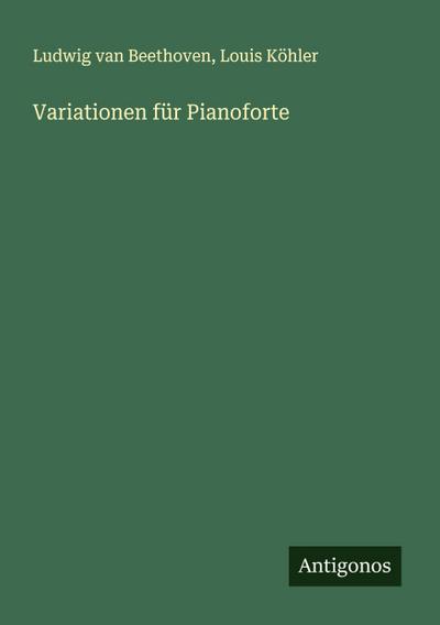 Variationen für Pianoforte