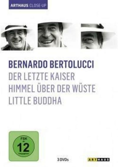 Bernardo Bertolucci, 3 DVDs