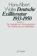 Deutsche Exilliteratur 1933-1950