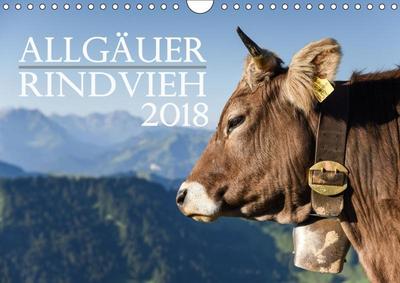 Allgäuer Rindvieh 2018 (Wandkalender 2018 DIN A4 quer)