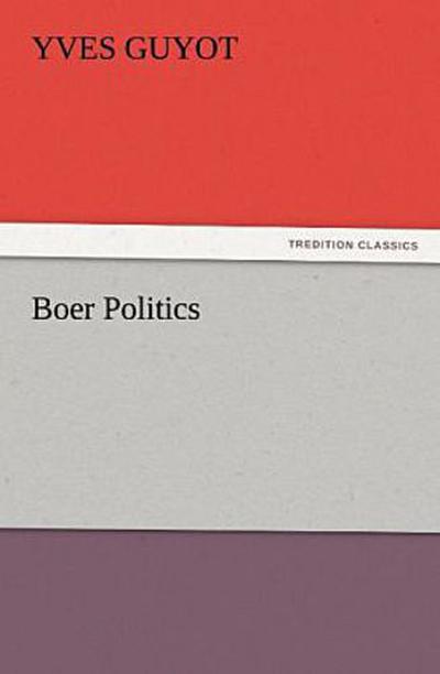 Boer Politics