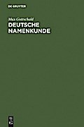 Deutsche Namenkunde