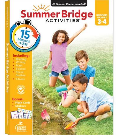 Summer Bridge Activities, Grades 3 - 4