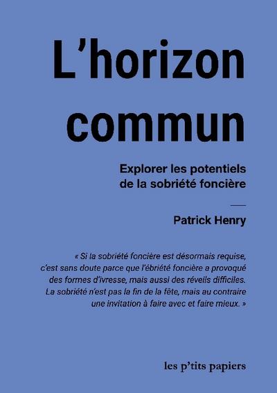L’horizon commun
