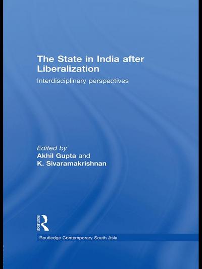 The State in India after Liberalization