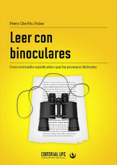 Leer con binoculares