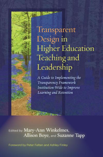 Transparent Design in Higher Education Teaching and Leadership