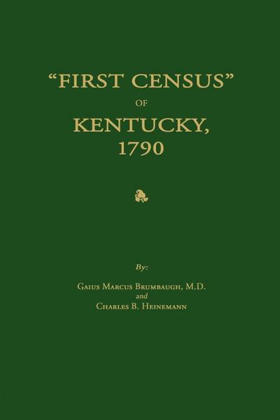 "First Census" of Kentucky, 1790
